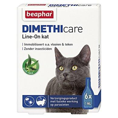 Beaphar Dimethicare Line-On kat 6 pipetten