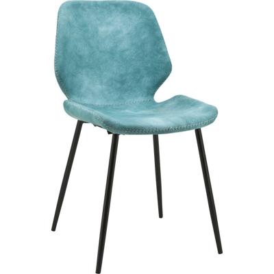 By-Boo Eetkamerstoel 'Seashell', kleur Blauw