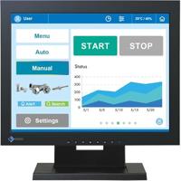 EIZO DuraVision FDX1502T LED-monitor Energielabel D (A - G) 38.1 cm (15 inch) 1024 x 768 Pixel 8 ms USB-B, DisplayPort, HDMI, VGA, Hoofdtelefoon (3.5 mm - thumbnail