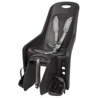 Kinderzitje achter Polisport Bubbly Maxi+ - zwart/donkergrijs - dragermontage (CFS) - thumbnail