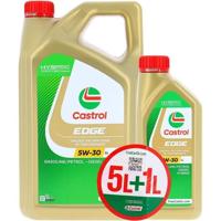 Motorolie - CASTROL EDGE - 5W-30 LL - 5L+1L - 057356 - thumbnail