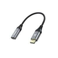 Equip 133445 video kabel adapter 0,15 m DisplayPort HDMI Zwart, Grijs - thumbnail