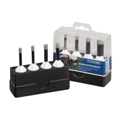 Carat EHSC CLASSIC Diamantboorset voor haakse slijper Ø6-8-10-12mm M14 - EHSCSET010