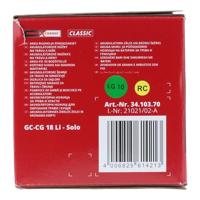 Einhell GC-CG 18 Li-Solo Struiksnoeischaar, Grasschaar Accu Zonder accu, Zonder lader 18 V Li-ion - thumbnail