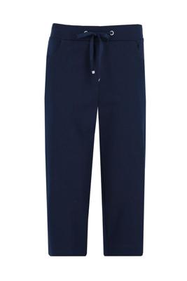 Comfortabele dames capri sweatbroek blauw