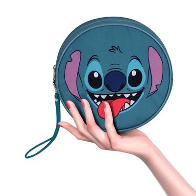 Lilo & Stitch Jumbo Toiletry Bag Face Blue Lilo & Stitch Jumbo Toiletry Bag Face Blue