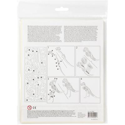 Creativ Company 3d puzzel, dinosaurus, afm 33x8x23 cm, 1 stuk