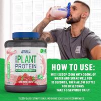 Applied Nutrition Critical Plant Protein Strawberry (1800 g) - thumbnail