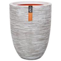 Vaas elegant laag rib nl 35x47 - ivoor Capi Nature - Capi europe - thumbnail