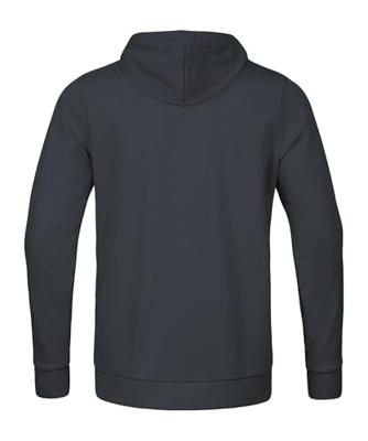 JAKO 6765K Sweater Met Kap Base Kids - Antraciet - 140