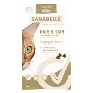 Sanabelle Hair & Skin kattenvoer 2 x 2 kg