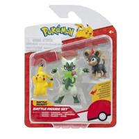 Pokemon Battle Figure Pack - Litleo, Pikachu & Floragato - thumbnail