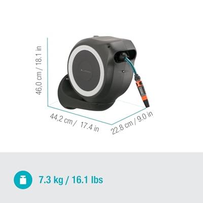 Gardena Wandslangenbox RollUp S Wit - 15 meter - Muurhouder 18602-20 - thumbnail