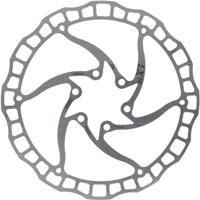 Elvedes rotor lx16 160mm 85g 6 gaats+boutjes zilver 2021066 - thumbnail