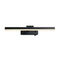 Searchlight SchilderijlampCorfu zwart 40cm - 79824-40BK - thumbnail