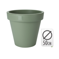 Bloempot ek rond 50cm groen - Nampook - thumbnail