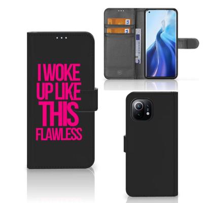 Xiaomi Mi 11 Hoesje met naam Woke Up - Origineel Cadeau Zelf Maken Xiaomi Mi 11 Hoesje met naam Woke Up - Origineel Cadeau Zelf Maken