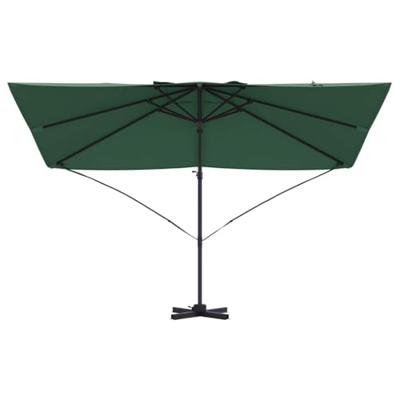 VidaXL Parasol groen 351 x 250 x 260 cm polyester en aluminium VidaXL Parasol groen 351 x 250 x 260 cm polyester en aluminium