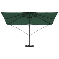VidaXL Parasol groen 351 x 250 x 260 cm polyester en aluminium - thumbnail