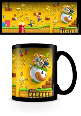 Super Mario Heat Change Mug - Coin Gold Rush