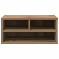 VidaXL Printerstand artisan eiken 49 x 40 x 22.5 cm bewerkt hout - thumbnail