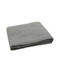 KOOK Tafelkleed 140/300 cm gemeleerd grijs - thumbnail