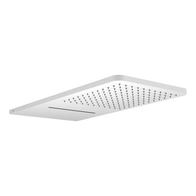 Hoofddouche Tres Wand met Waterval 28x55 cm Ronde Hoeken Mat Wit Tres Hoofddouche Tres Wand met Waterval 28x55 cm Ronde Hoeken Mat Wit Tres