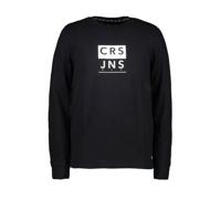 Cars longsleeve Silas met logo zwart - thumbnail