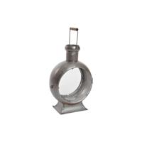 Lykta DKD Home Decor Verouderde afwerking Zilverkleurig Metaal Kristal Vintage 37 x 22 x 55 cm - thumbnail