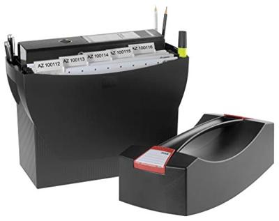 Han Hangmappenkoffer Swing zwart/rood