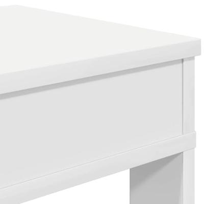 VidaXL Schoenenrek 60x30x98 cm bewerkt hout wit