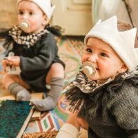 Omkeerbare fopspeen SX Pro Wonder 0-6 maanden SUAVINEX zachtpaars - thumbnail