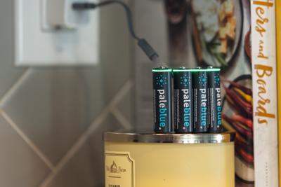 Paleblue Oplaadbare AAA batterij (potlood) Li-ion 600 1.5 V 4 stuk(s)