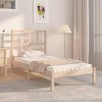 Bedframe massief hout 90x190 cm - thumbnail