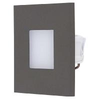 EVN LQ41802A EVN Lichttechnik LED-wandinbouwlamp LED LED vast ingebouwd 1.8 W Antraciet - thumbnail