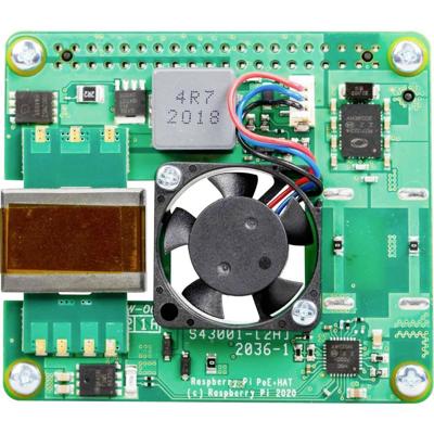 Raspberry Pi® PoE+ Hat Geschikt voor model: Raspberry Pi® 3 B+, Raspberry Pi® 4 B Raspberry Pi® PoE+ Hat Geschikt voor model: Raspberry Pi® 3 B+, Raspberry Pi® 4 B