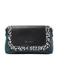 Pinned by K crossbody tas zwart/petrol - thumbnail