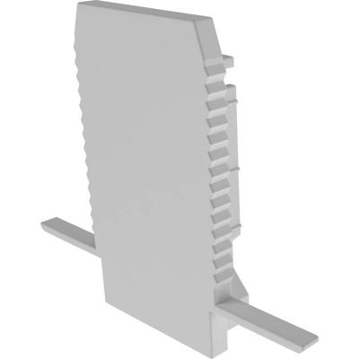 Deko Light 979200 Endkappe H-ET-03-10 Set 2 Stk, Weiß Profieleindkap Kunststof (l x b) 37.5 mm x 25.5 mm 1 stuk(s)