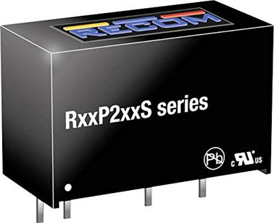 RECOM R05P205S DC/DC-converter, print 400 mA 2 W Aantal uitgangen: 1 x Inhoud 1 stuk(s)