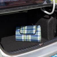 Picknickdeken Ruit-Blauw 2x2m - thumbnail