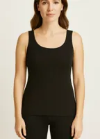 Dames thermo hemd - Singlet - Rib - Thermisch warm onderhemd met brede bandjes - thumbnail