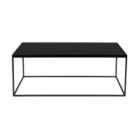 Zuiver Salontafel 'Glazed' Keramiek, 93 x 43cm, kleur Zwart - thumbnail