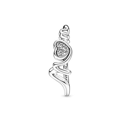Pandora 591162C01 Armband Sparkling Endless Hearts zilver-zirconia wit - thumbnail