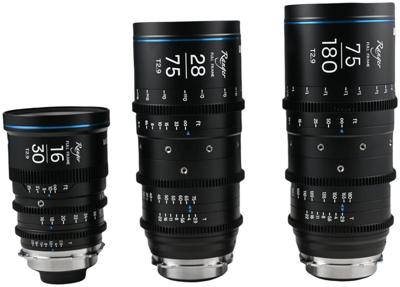 Laowa Ranger (16-30/28-75/75-180) FF 3-Lens Bundle - Arri PL/ EF