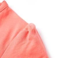 Kindershirt 92 koraalkleurig - thumbnail