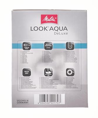Melitta Look Aqua II DLX 1026-14 Waterkoker Zwart