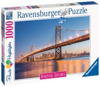 Ravensburger - Puzzle 1000 - Beautiful Skylines - Oakland Bay Bridge (10214083) - thumbnail