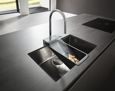 Hansgrohe Aquno Select M81 ééngreeps keukenkraan 170, uittrekbare vuistdouche, 3jet, chroom