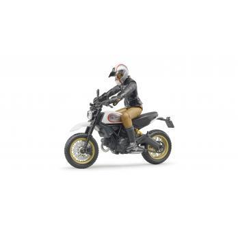 Bruder 63051 Ducati Desert Motor met Bestuurder 1:16 Bruder 63051 Ducati Desert Motor met Bestuurder 1:16