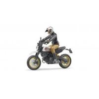 Bruder 63051 Ducati Desert Motor met Bestuurder 1:16 - thumbnail